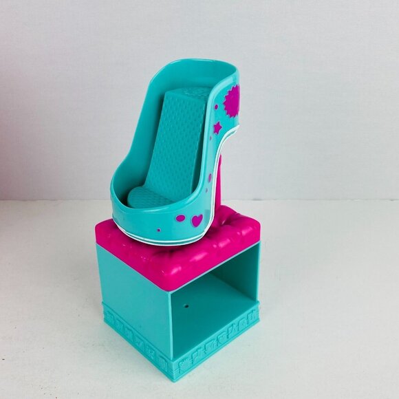 Shopkins Shoe Dazzle Pink High Heels Pumps Display Try One Seat Toy Accessory - Picture 2 of 3